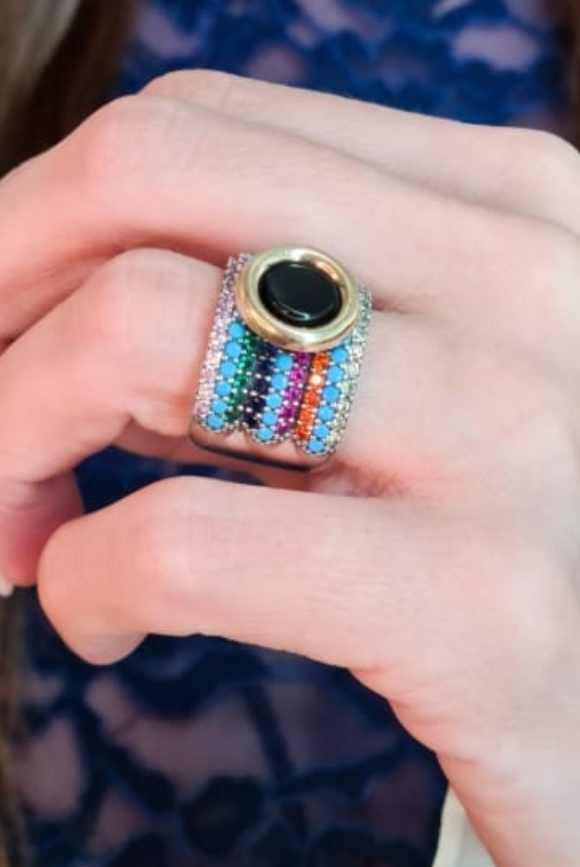 Anillo Neptuno Negro